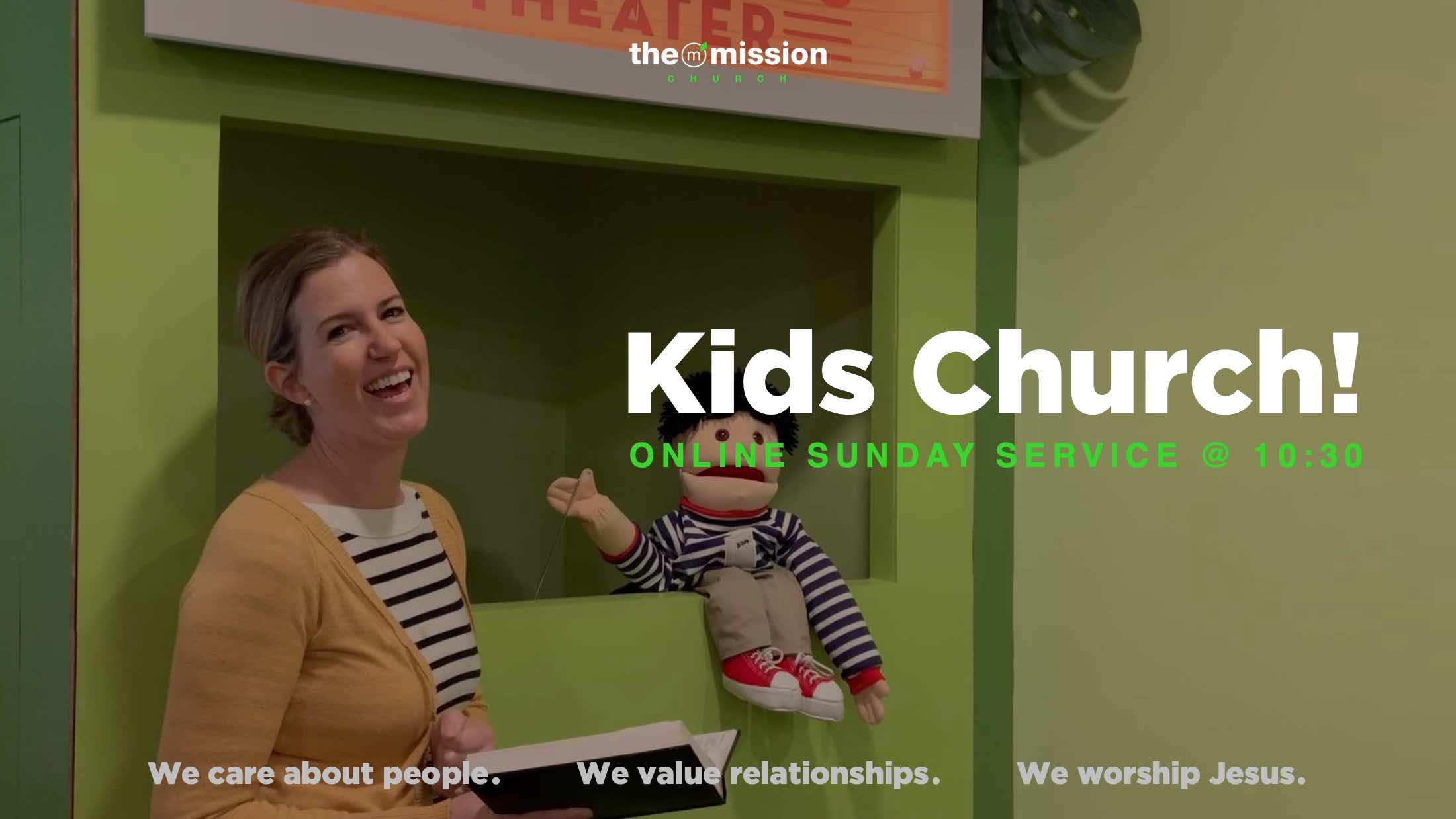 The Mission Church Carlsbad Live Sunday Children's Church Service, TMC Kids, Mission Church Kids, The Mission Church Carlsbad