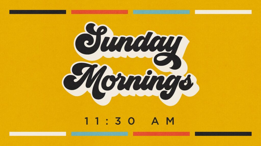 Sunday Mornings, Church, Youth Group, Youth Services, Youth Church, Youth Ministry, High School, High School Group, Hangout, Teen Hangout