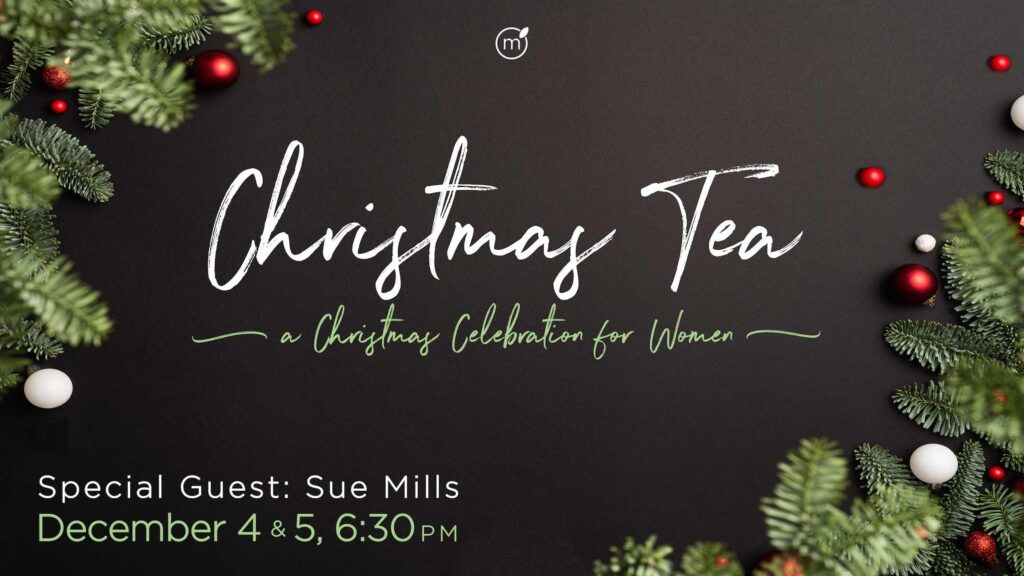 Tea, Women's Christmas Tea, Christmas Tea, Sue Mills, Women's Ministry