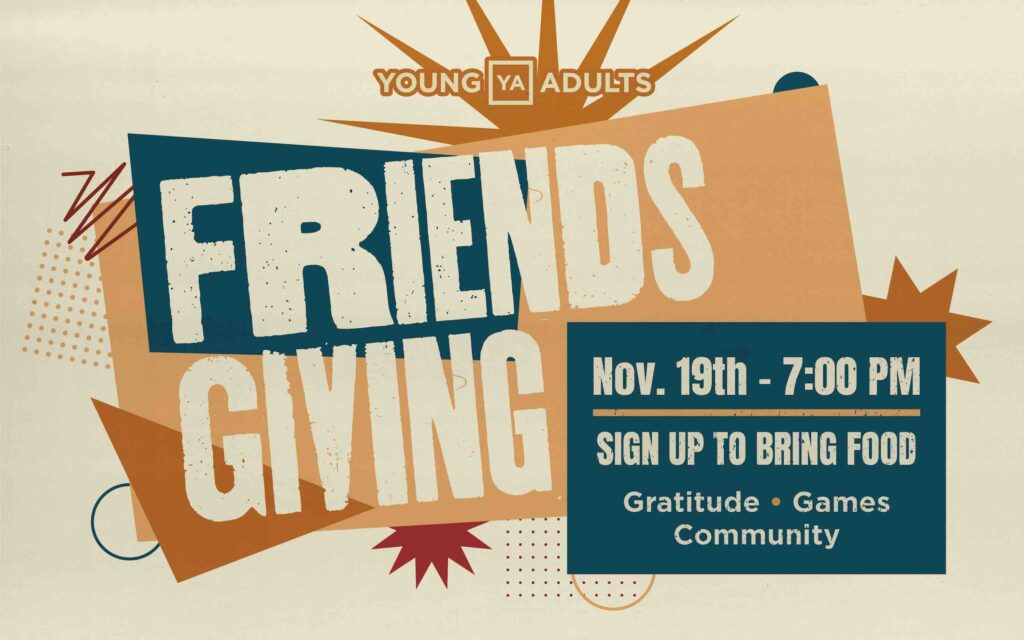 College Friendsgiving, YA Friendsgiving